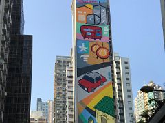 12A Stern Rockwell - Travelodge building street art Hong Kong